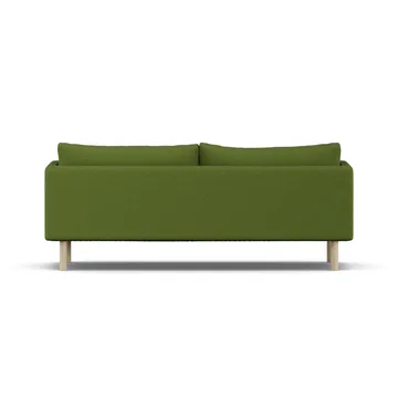 Linnevik καναπές - Luiza Green 3975-Λευκή λαδωμένη δρυς, 3 θέσεων, χωρίς φούστα - 1898