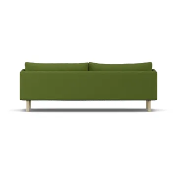 Linnevik καναπές - Luiza Green 3975-Λευκή λαδωμένη δρυς, 4 θέσεων, χωρίς φούστα - 1898