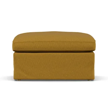 Linnevik υποπόδιο - Luiza Mustard 3972-Λευκή λαδωμένη δρυς, με φούστα - 1898