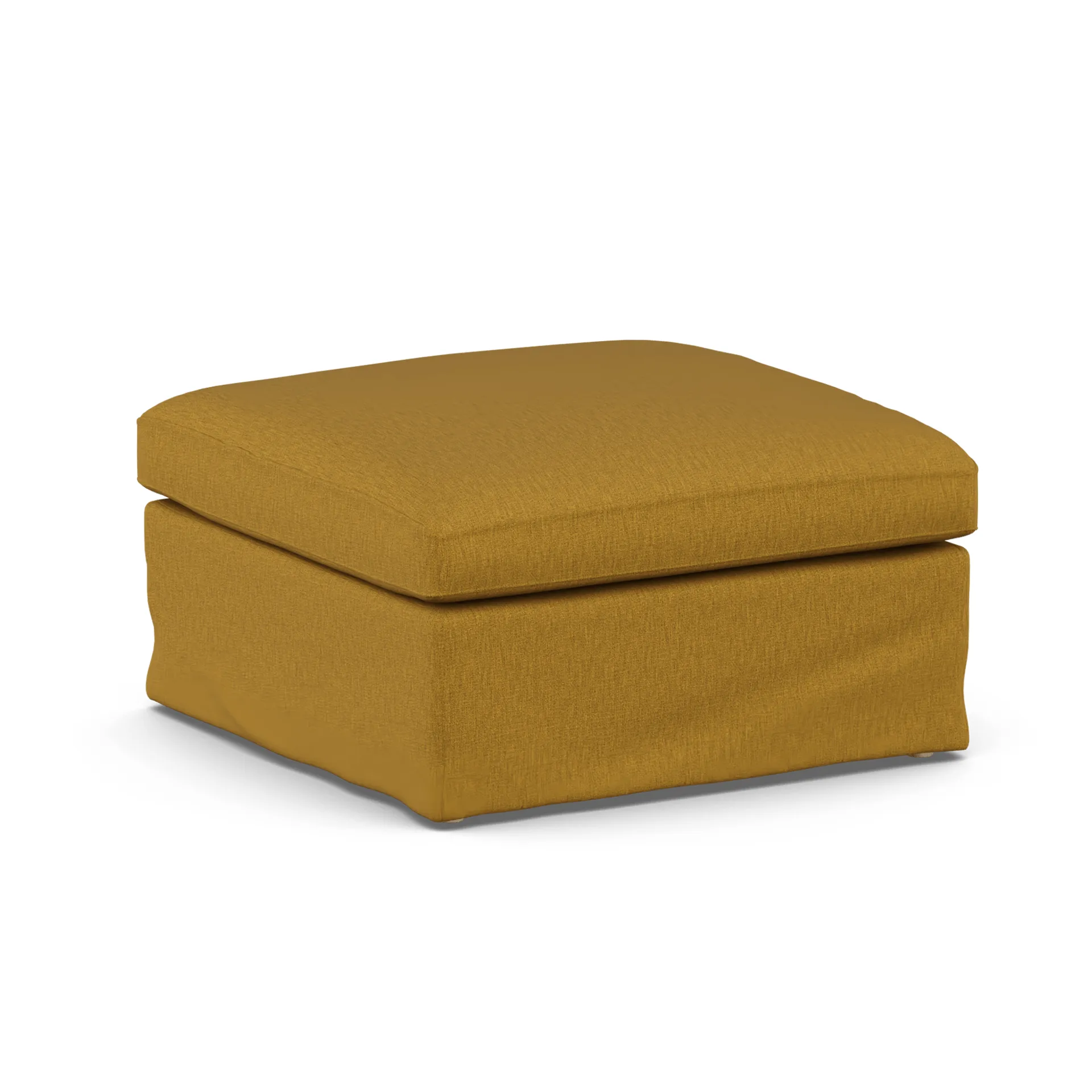 Linnevik υποπόδιο, Luiza Mustard 3972-Λευκή λαδωμένη δρυς, με φούστα 1898