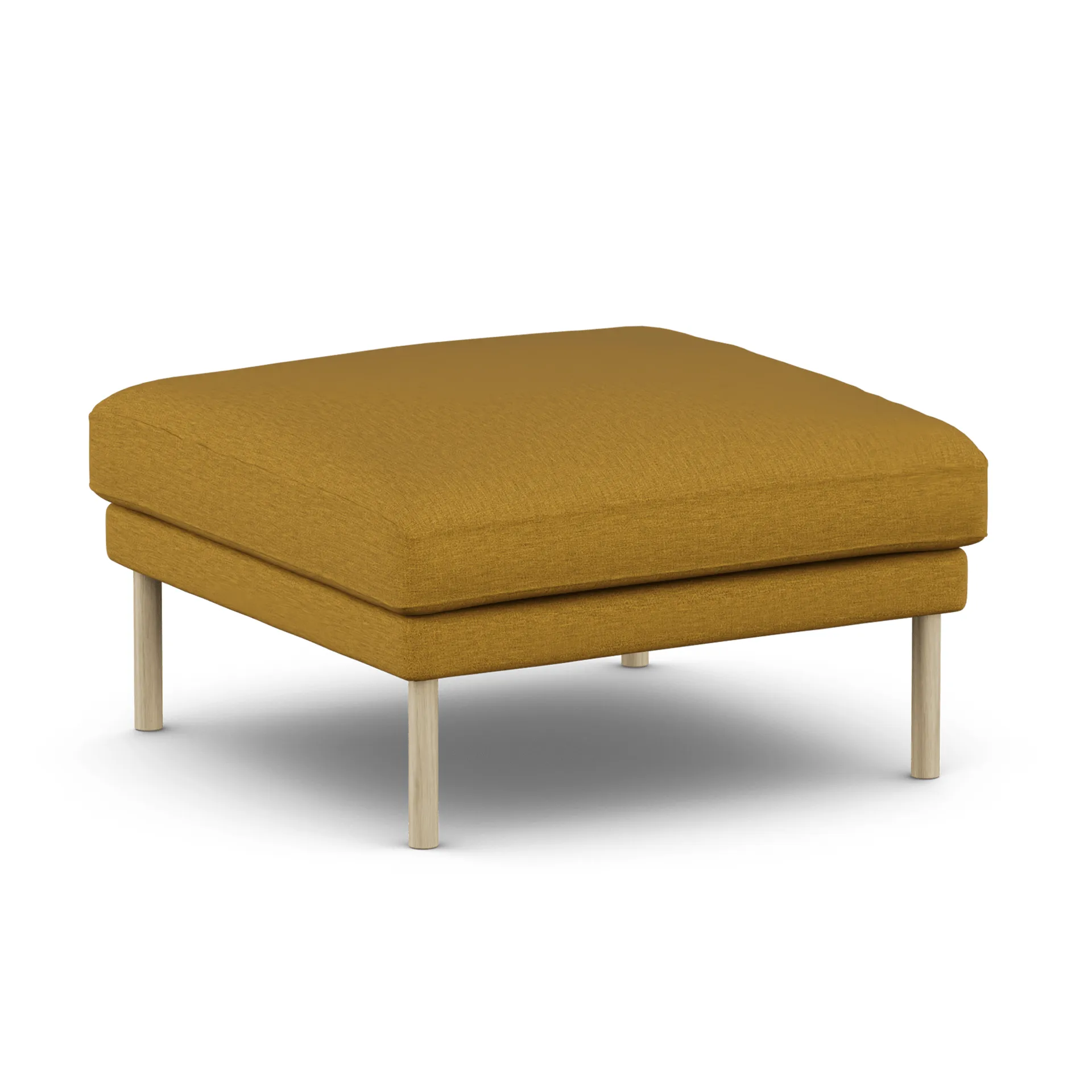 Linnevik υποπόδιο, Luiza Mustard 3972-Λευκή λαδωμένη δρυς, χωρίς φούστα 1898
