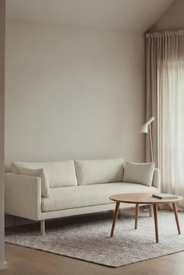 Linnevik καναπές - Oslo Nature 1540-Λευκή λαδωμένη δρυς, 3 θέσεων - 1898