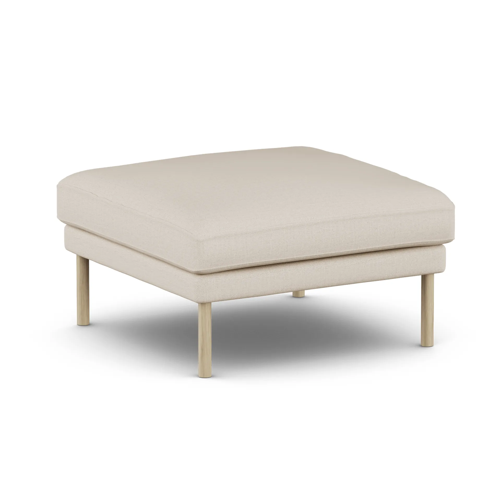 Linnevik υποπόδιο, Same Beige 6670-Λευκή λαδωμένη δρυς, χωρίς φούστα 1898