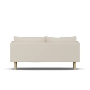 Linnevik καναπές - Same Beige 6670-Λευκή λαδωμένη δρυς, 2 θέσεων - 1898