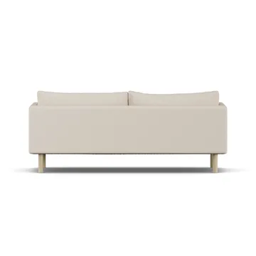 Linnevik καναπές - Same Beige 6670-Λευκή λαδωμένη δρυς, 3 θέσεων, χωρίς φούστα - 1898
