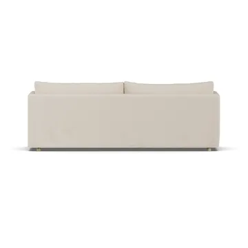Linnevik καναπές - Same Beige 6670-Λευκή λαδωμένη δρυς, 4 θέσεων, με φούστα - 1898