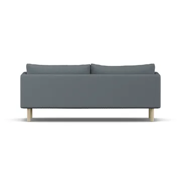 Linnevik καναπές - Same Blue 6678-Λευκή λαδωμένη δρυς, 3 θέσεων, χωρίς φούστα - 1898