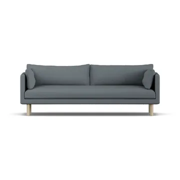 Linnevik καναπές - Same Blue 6678-Λευκή λαδωμένη δρυς, 4 θέσεων, χωρίς φούστα - 1898