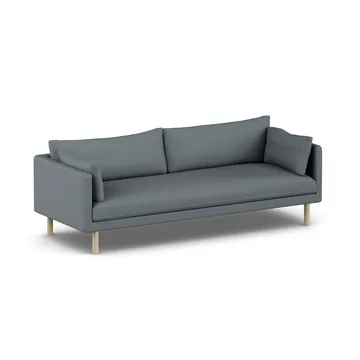 Linnevik καναπές - Same Blue 6678-Λευκή λαδωμένη δρυς, 4 θέσεων, χωρίς φούστα - 1898