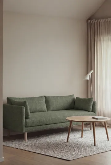 Linnevik καναπές - Same Forest 6677-Λευκή λαδωμένη δρυς, 3 θέσεων - 1898