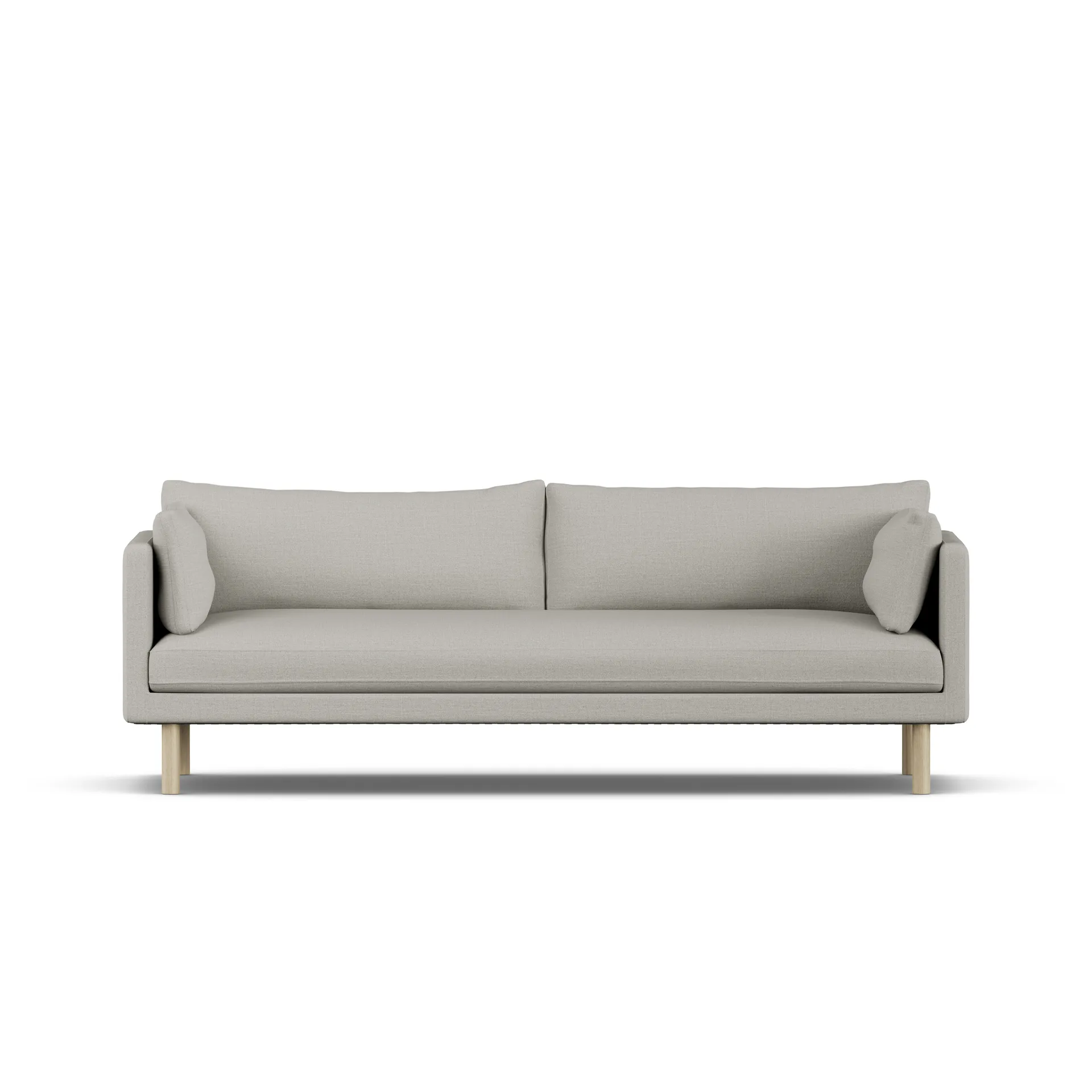 Linnevik καναπές, Same Grey 6673-Λευκή λαδωμένη δρυς, 4 θέσεων, χωρίς φούστα 1898