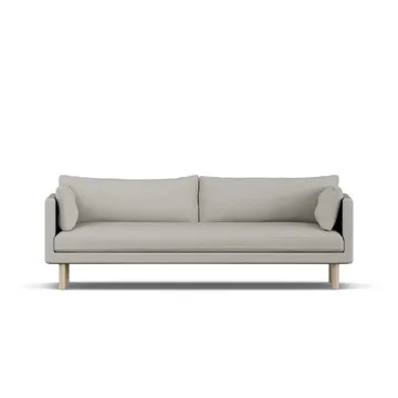 Linnevik καναπές - Same Grey 6673-Λευκή λαδωμένη δρυς, 4 θέσεων, χωρίς φούστα - 1898