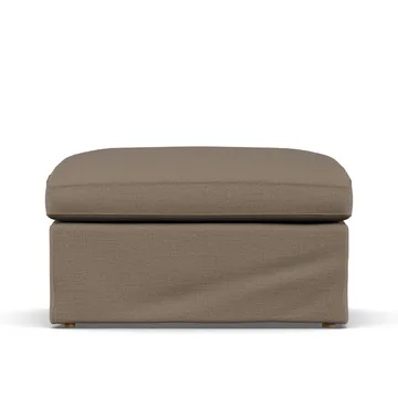 Linnevik υποπόδιο - Same Mole 6674-Λευκή λαδωμένη δρυς, με φούστα - 1898