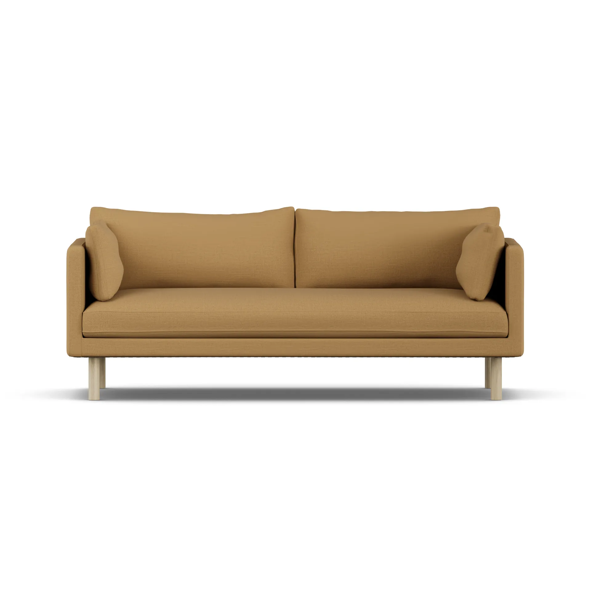 Linnevik καναπές, Same Ochre 6676-Λευκή λαδωμένη δρυς, 3 θέσεων, χωρίς φούστα 1898