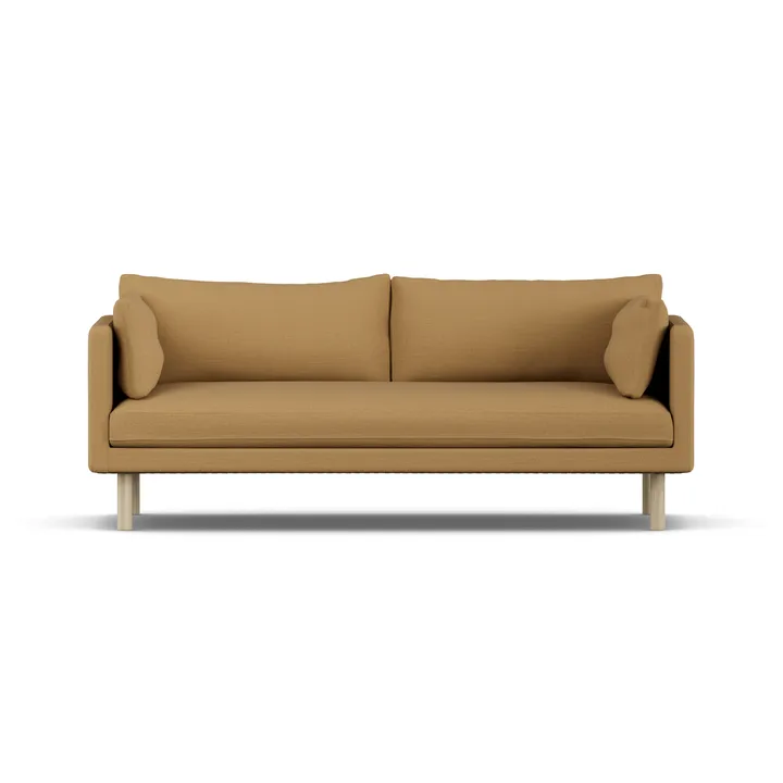 Linnevik καναπές - Same Ochre 6676-Λευκή λαδωμένη δρυς, 3 θέσεων, χωρίς φούστα - 1898