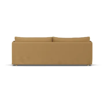 Linnevik καναπές - Same Ochre 6676-Λευκή λαδωμένη δρυς, 4 θέσεων, με φούστα - 1898