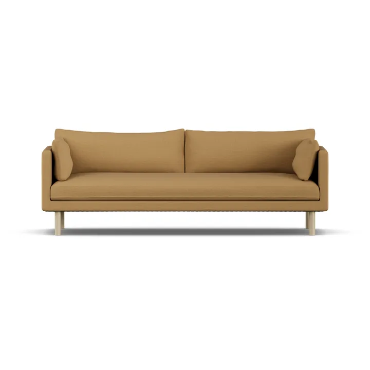 Linnevik καναπές - Same Ochre 6676-Λευκή λαδωμένη δρυς, 4 θέσεων, χωρίς φούστα - 1898