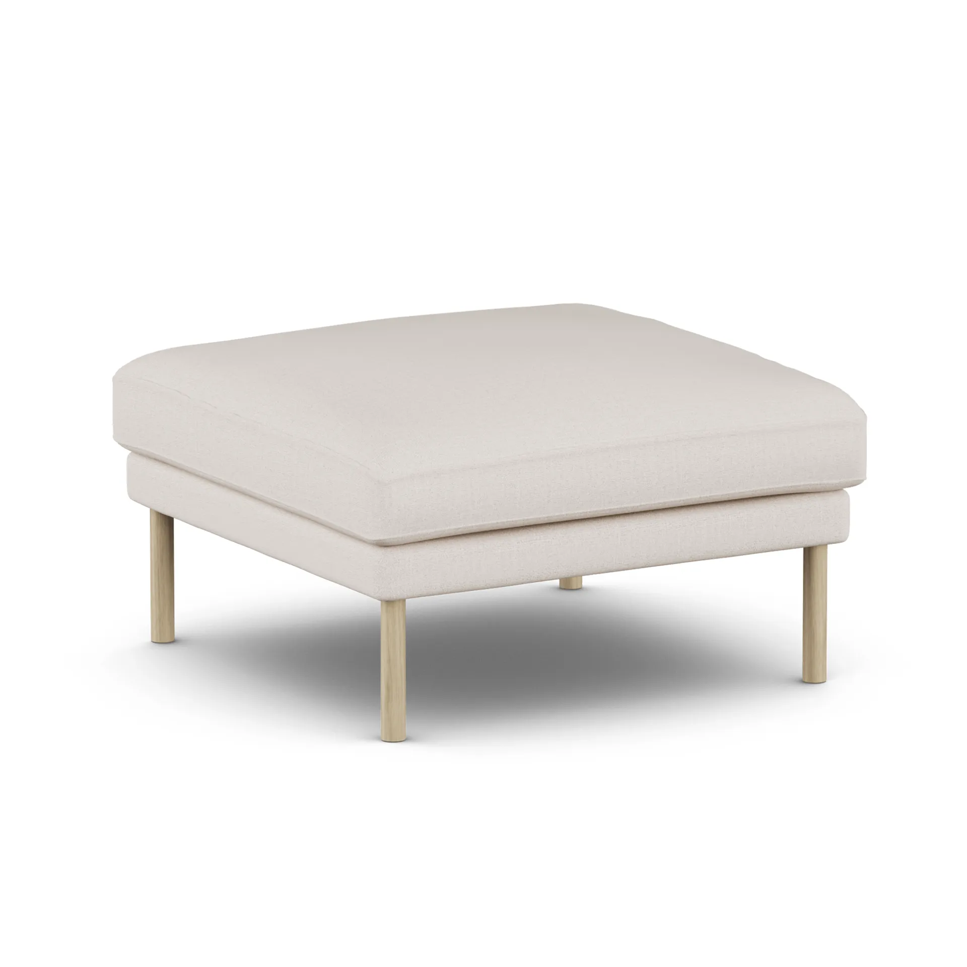 Linnevik υποπόδιο, Same Off White 6671-Λευκή λαδωμένη δρυς, χωρίς φούστα 1898