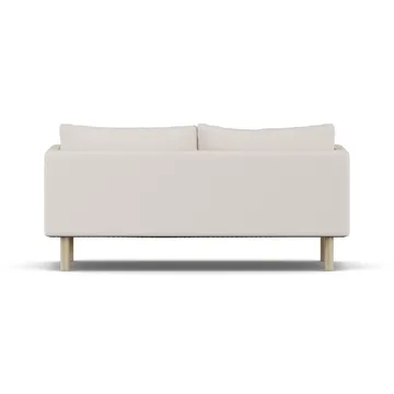 Linnevik καναπές - Same Off White 6671-Λευκή λαδωμένη δρυς, 2 θέσεων, χωρίς φούστα - 1898