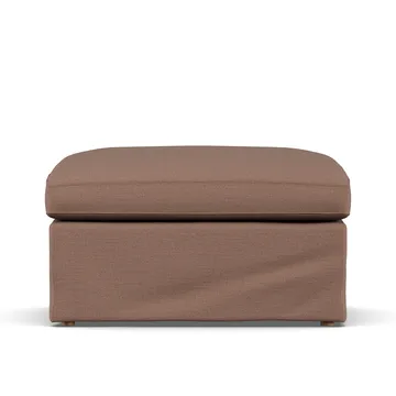 Linnevik υποπόδιο - Same Rust 6675-Λευκή λαδωμένη δρυς, με φούστα - 1898