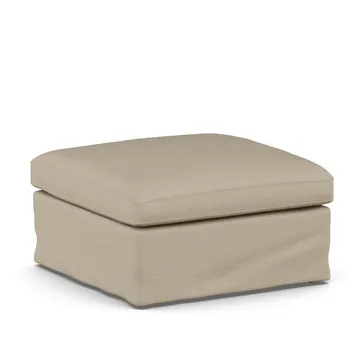 Linnevik υποπόδιο - Same Sand 6672-Λευκή λαδωμένη δρυς, με φούστα - 1898