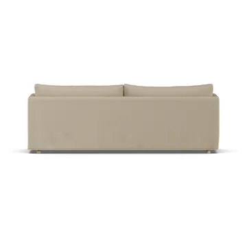 Linnevik καναπές - Same Sand 6672-Λευκή λαδωμένη δρυς, 4 θέσεων, με φούστα - 1898