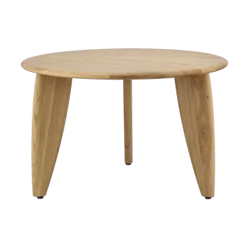 Τραπεζάκι σαλονιού Lyckeby Ø60x37,5 εκ. - Φυσική λουστραρισμένη δρυς - 1898