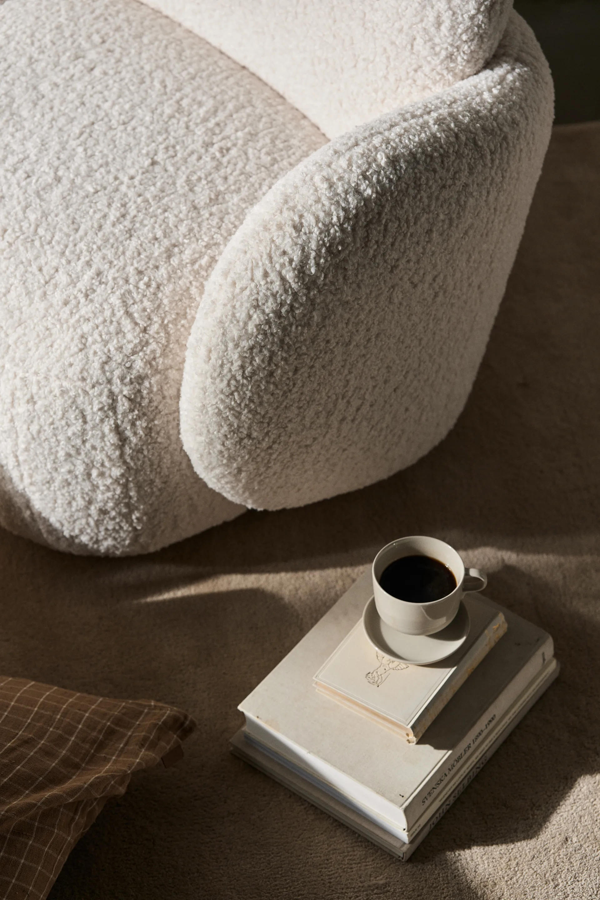 Mo πολυθρόνα με λειτουργία περιστροφής, Glore White 1243 1898