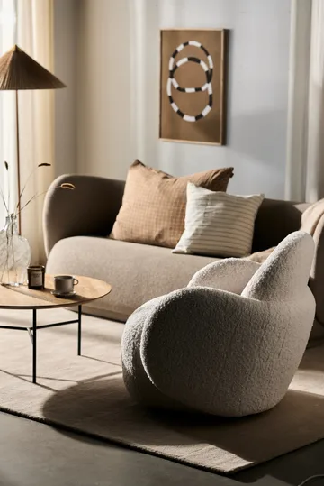 Mo πολυθρόνα με λειτουργία περιστροφής - Glore White 1243 - 1898