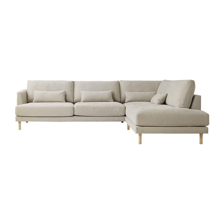 Modular καναπές Bredhult A1 λευκά λαδωμ�ένα δρύινα πόδια - Bern 0341 Μπεζ - 1898