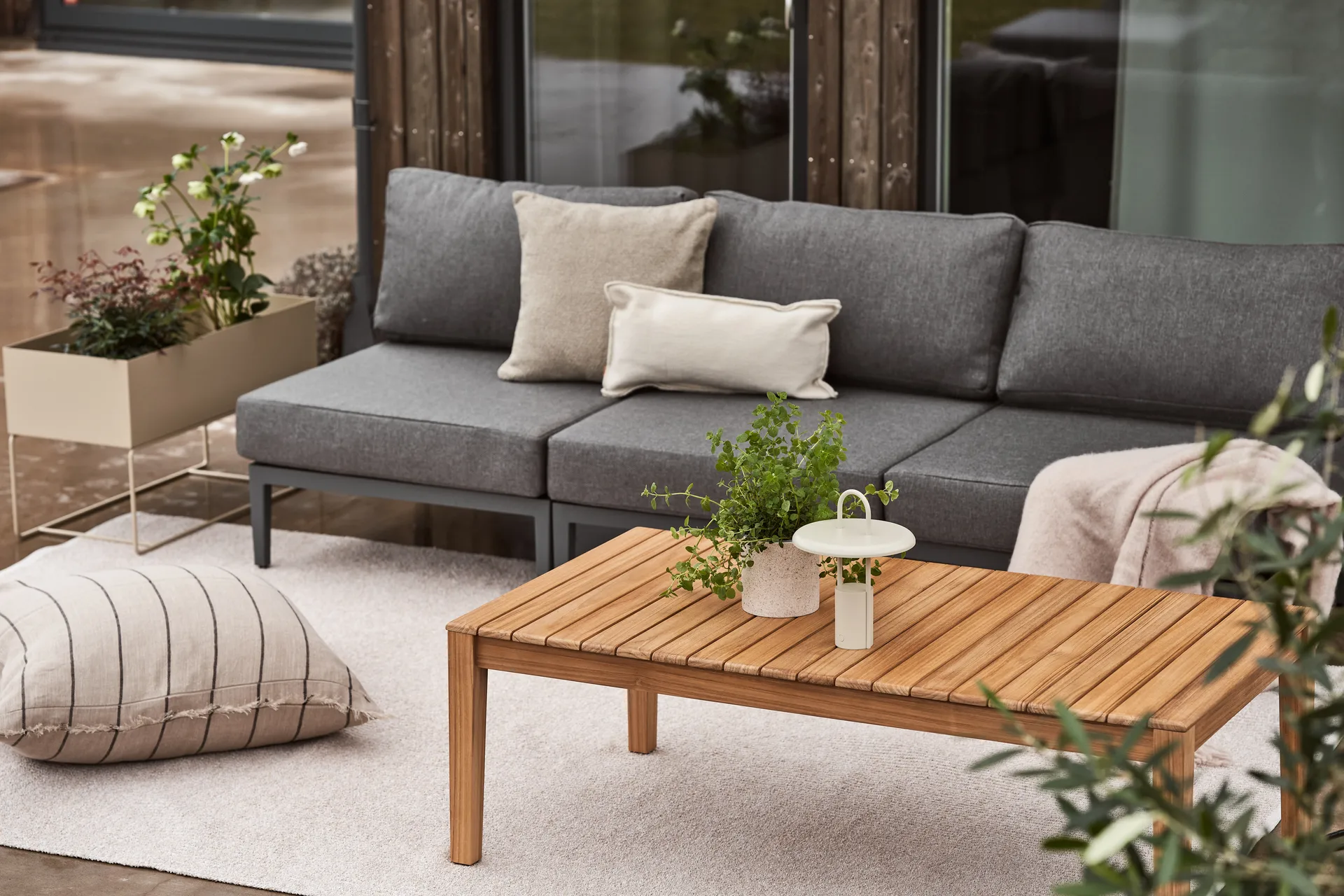 Σύνθετος καναπές Santander κεντρική μονάδα, Γκρι 1898