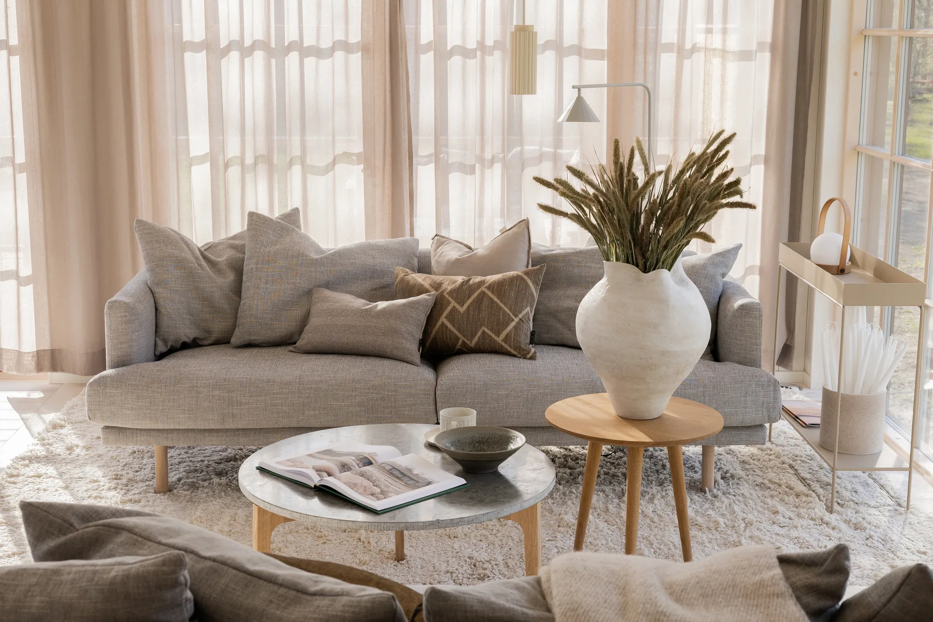 Sjövik 3-θέσιος καναπές, Bern 0348 grey 1898