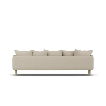 Sjövik καναπές - Bern Beige 0341-Λευκή λαδωμένη δρυς, 3,5 θέσεων - 1898