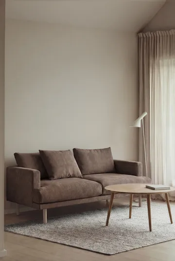 Sjövik καναπές - Jump Brown 1955-Λευκή λαδωμένη δρυς, 2,5 θέσεων - 1898