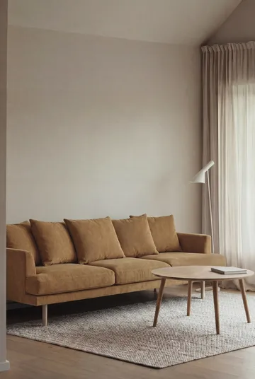 Sjövik καναπές - Jump Honey 1959-Λευκή λαδωμένη δρυς, 3,5 θέσεων - 1898