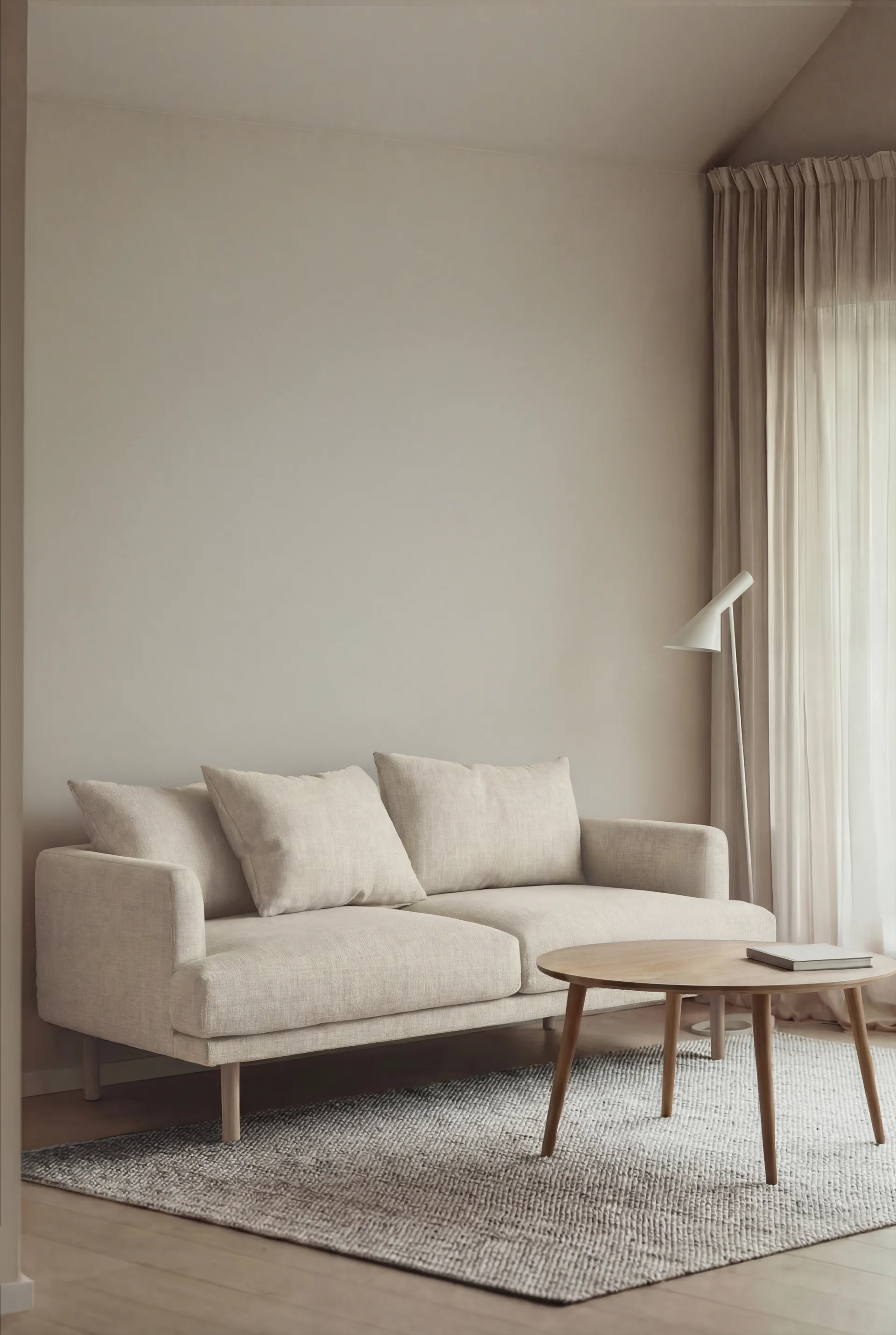 Sjövik καναπές, Oslo Nature 1540-Λευκή λαδωμένη δρυς, 2,5 θέσεων 1898