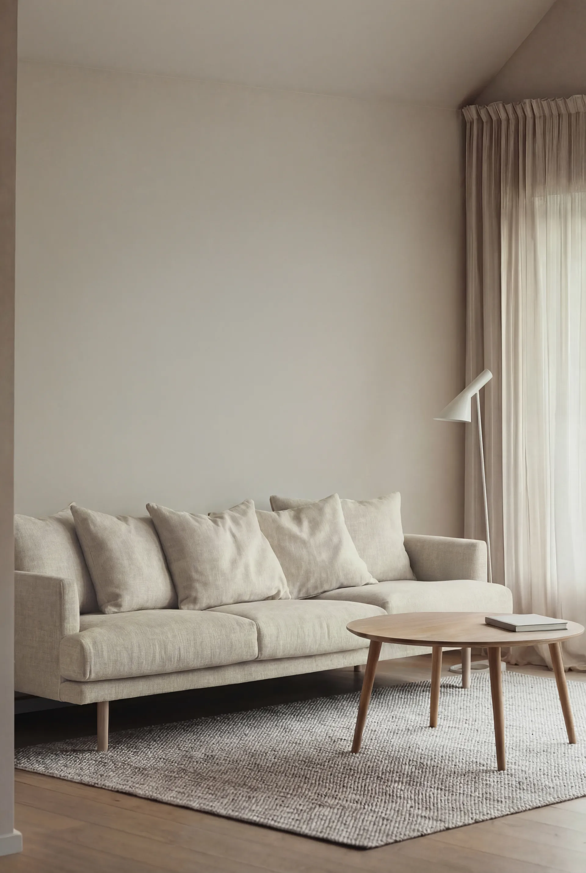 Sjövik καναπές, Oslo Nature 1540-Λευκή λαδωμένη δρυς, 3,5 θέσεων 1898