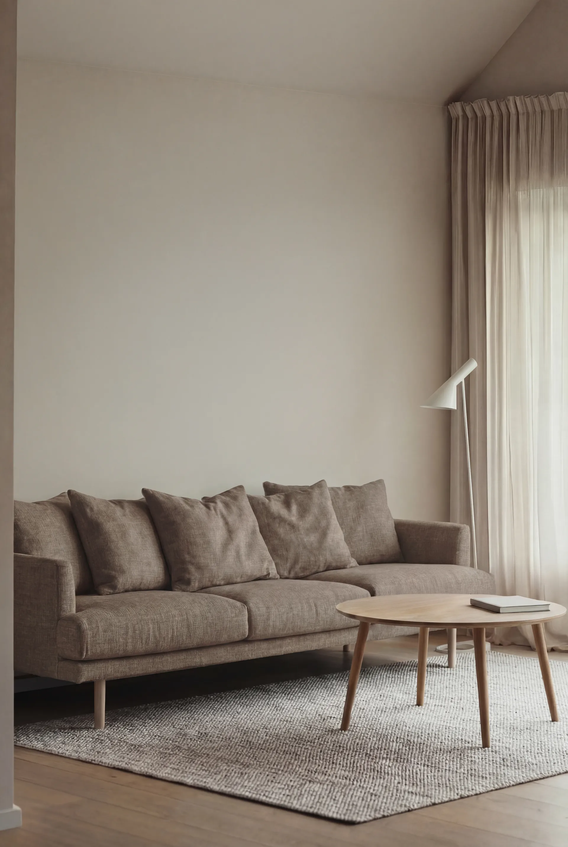 Sjövik καναπές, Same Mole 6674-Λευκή λαδωμένη δρυς, 3,5 θέσεων 1898