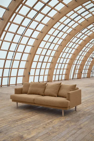 Sjövik καναπές - Same Ochre 6676-Λευκή λαδωμένη δρυς, 3 θέσεων - 1898