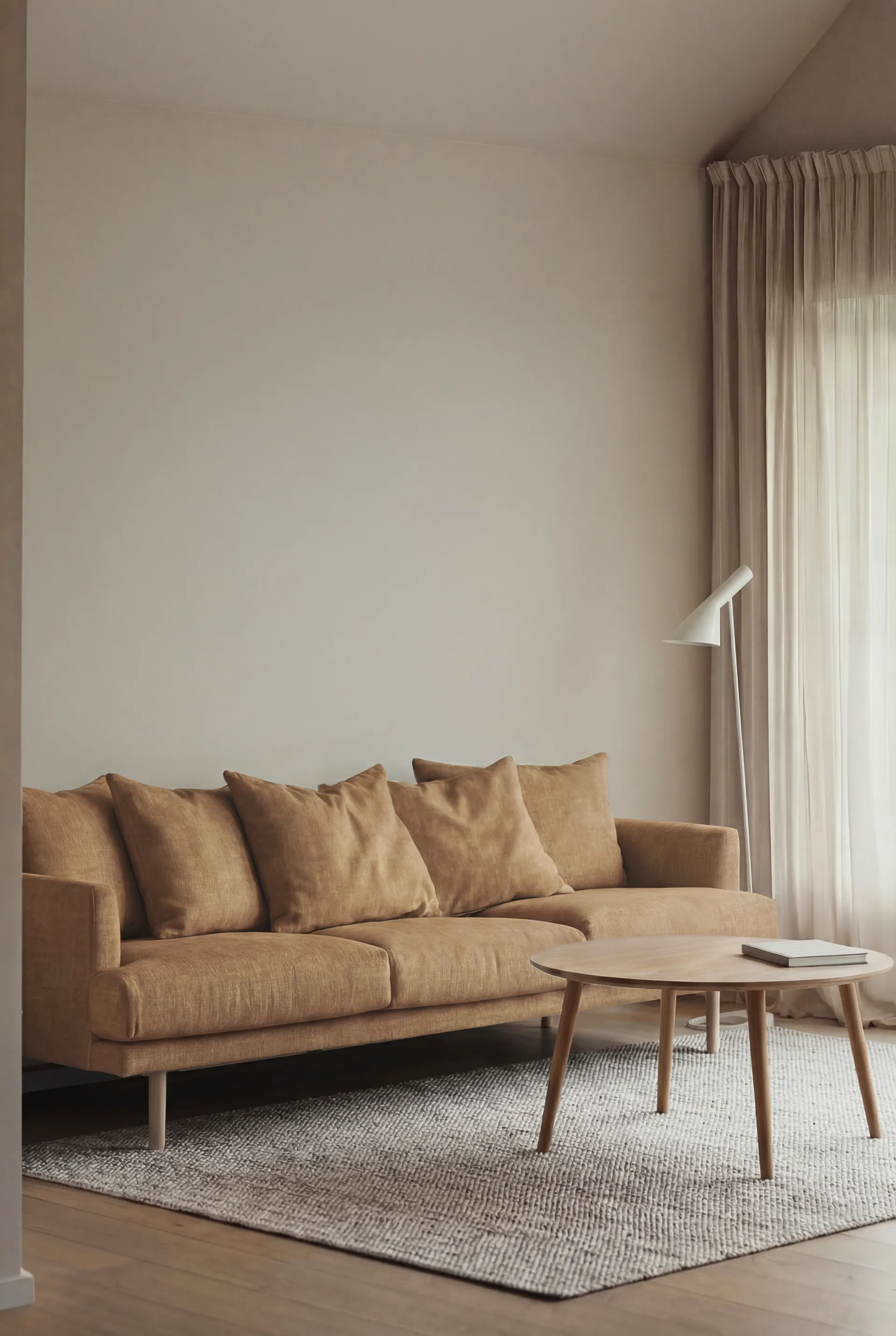 Sjövik καναπές, Same Ochre 6676-Λευκή λαδωμένη δρυς, 3,5 θέσεων 1898