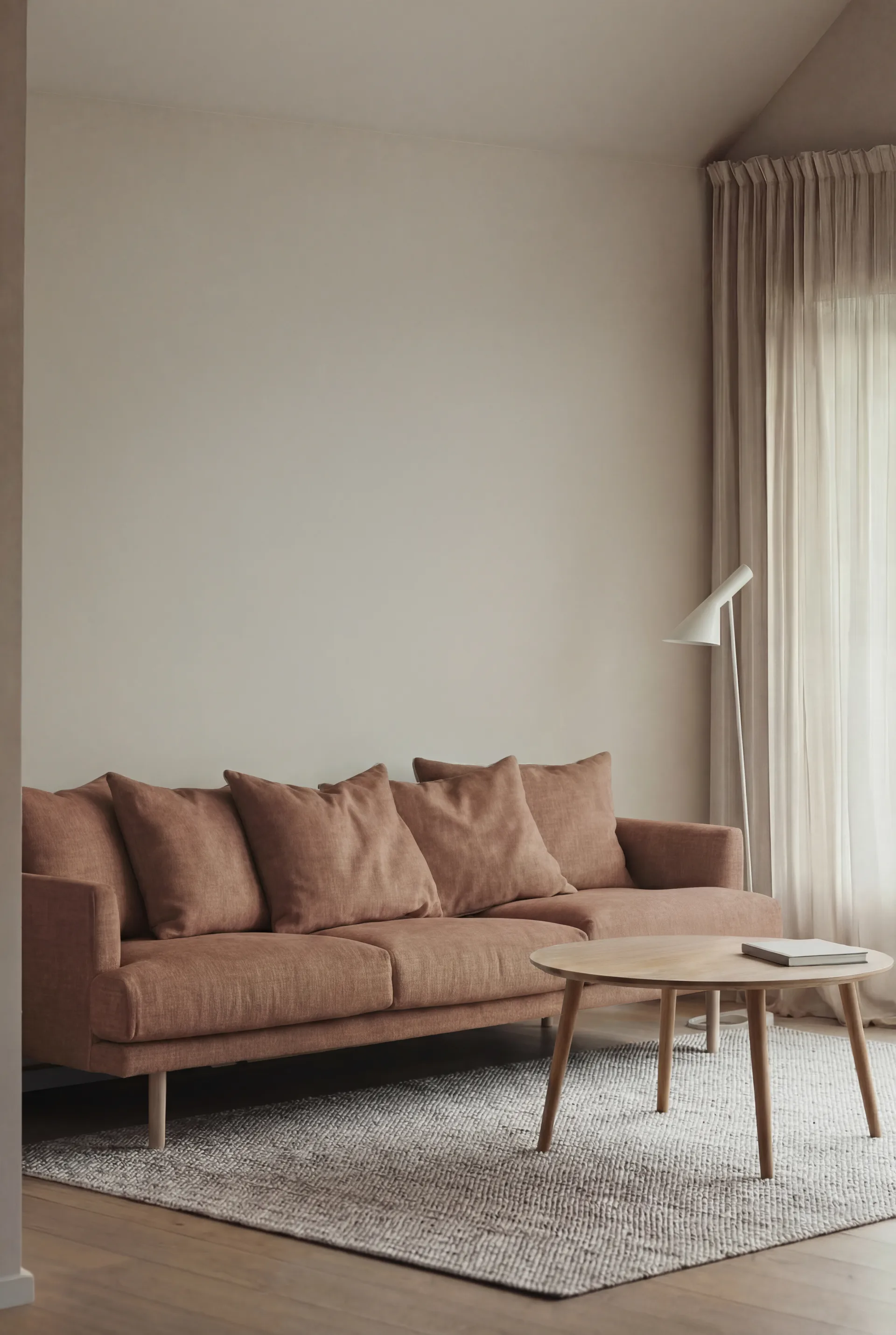 Sjövik καναπές, Same Rust 6675-Λευκή λαδωμένη δρυς, 3,5 θέσεων 1898