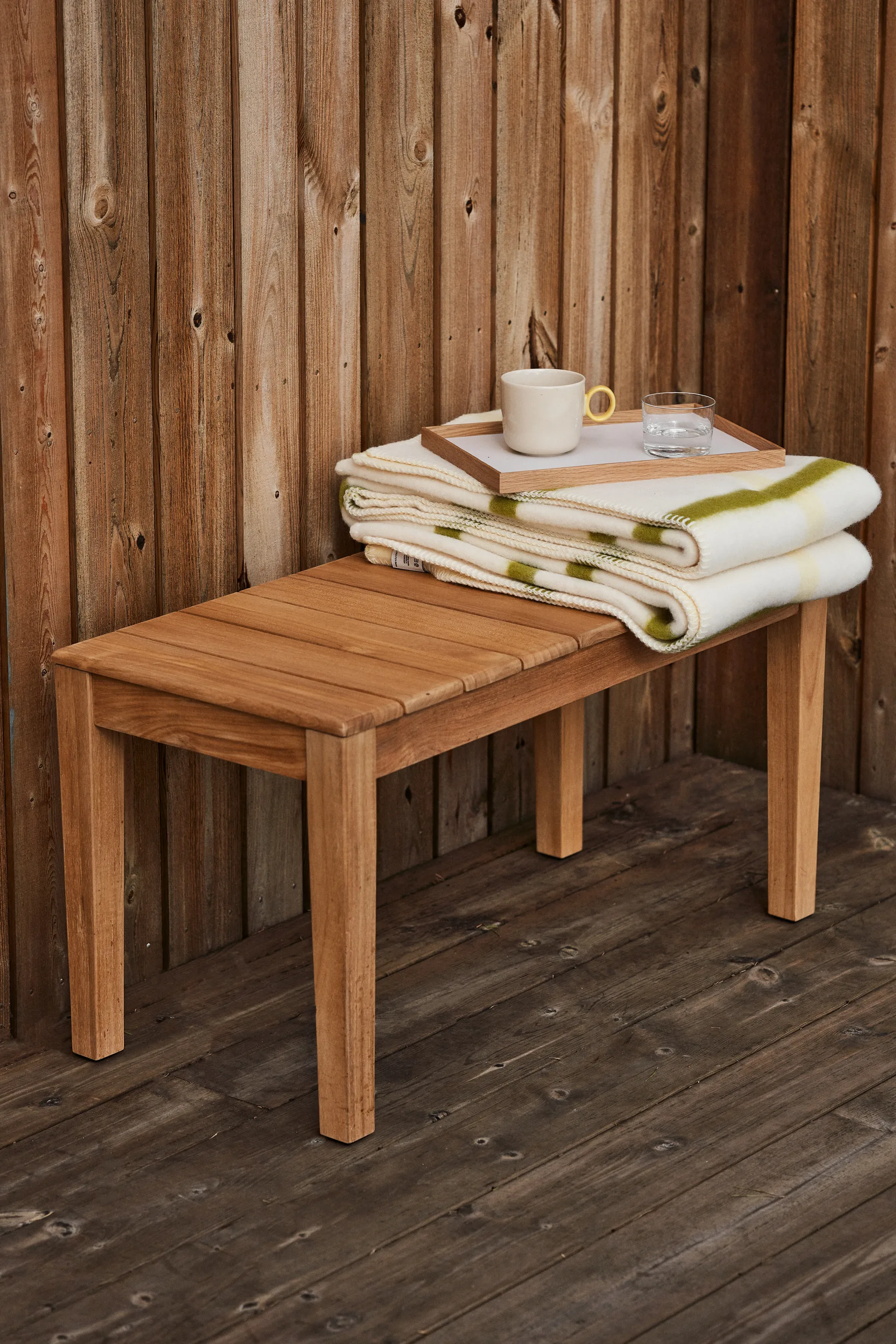 Πάγκος Sköndal 85x40x45 cm, Teak 1898