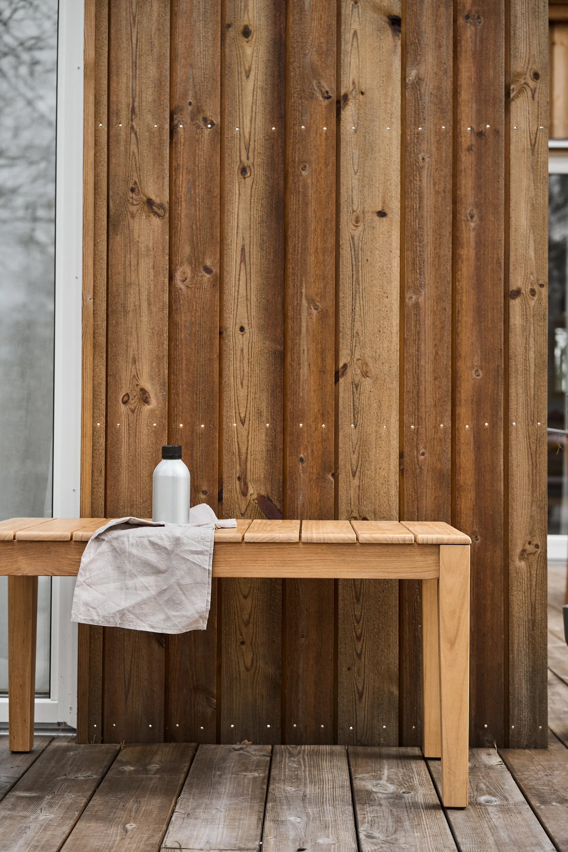 Πάγκος Sköndal 85x40x45 cm, Teak 1898