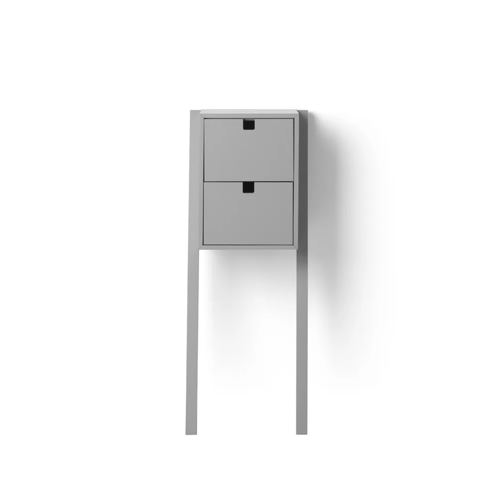 Square ράφι για υπνοδωμάτιο και χωλ, Γκρι 1898