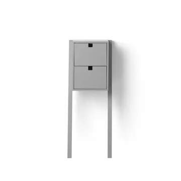 Square ράφι για υπνοδωμάτιο και χωλ - Γκρι - 1898