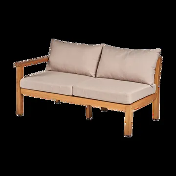 Μονάδα καναπέ Stockaryd 2-θέσεωνδεξιά teak/beige - 1898