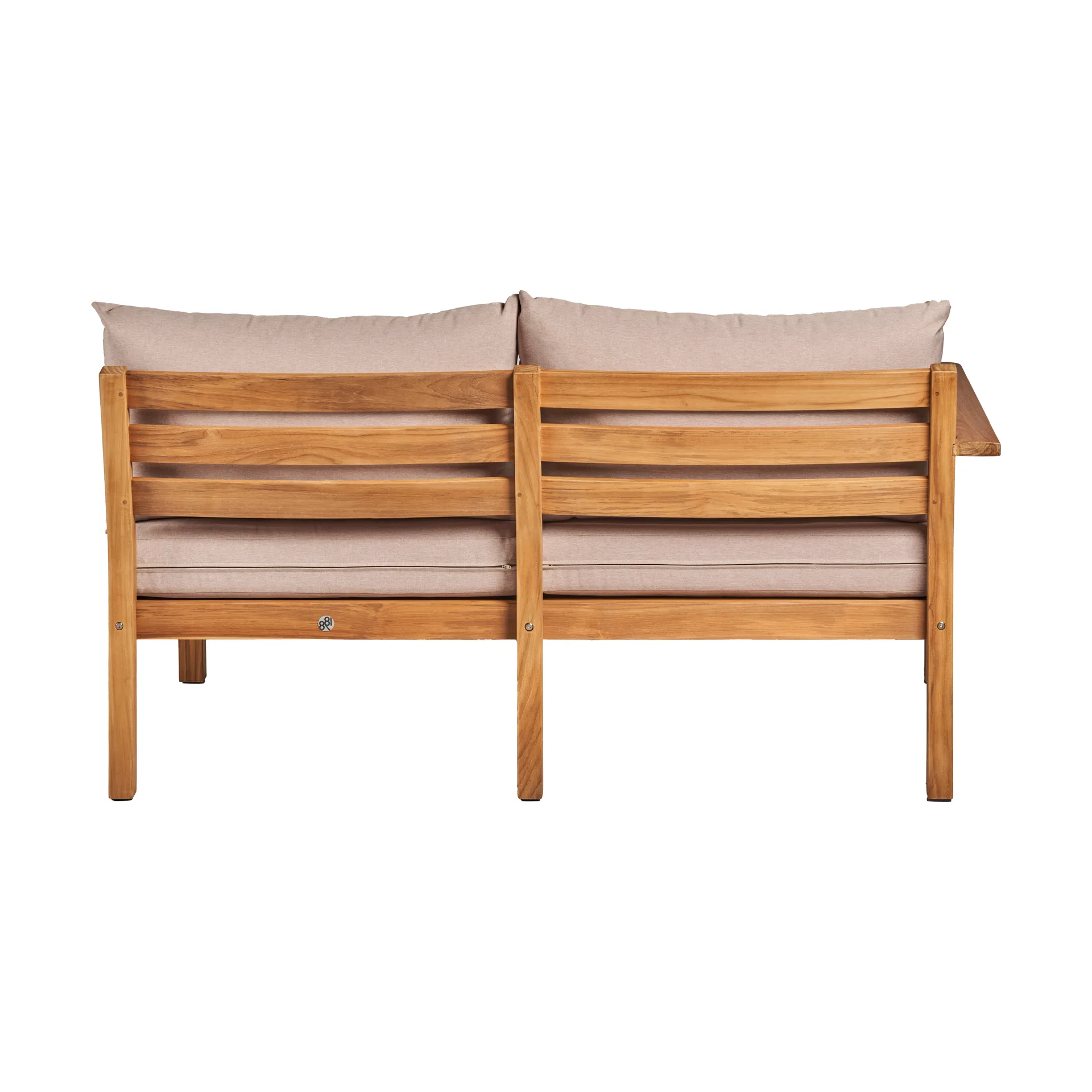 Μονάδα καναπέ Stockaryd 2-θέσεωνδεξιά teak/beige,  1898