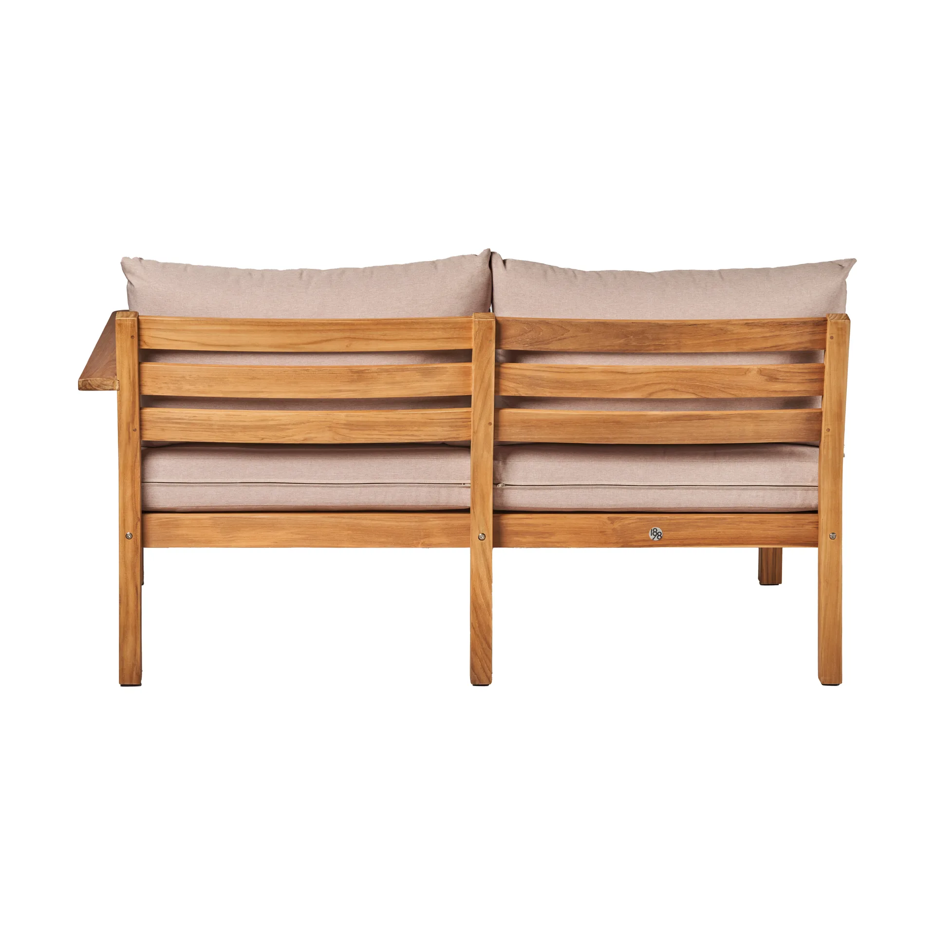 Μονάδα καναπέ Stockaryd 2-θέσεωναριστερά teak/beige 1898