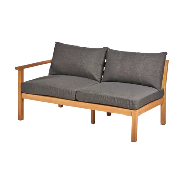 Μονάδα καναπέ Stockaryd 2-θέσεωνδεξιά teak/dark grey - 1898