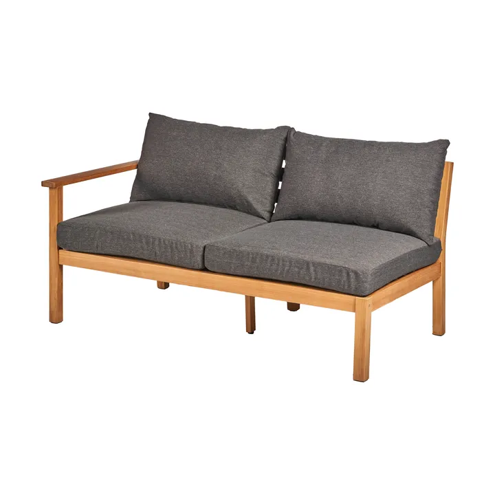 Μονάδα καναπέ Stockaryd 2-θέσεωνδεξιά teak/dark grey - 1898
